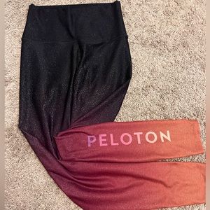 PELOTON ombré leggings- size small